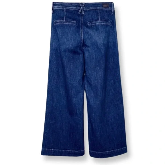 Paige Anessa Wide Leg Crop Jean Culottes